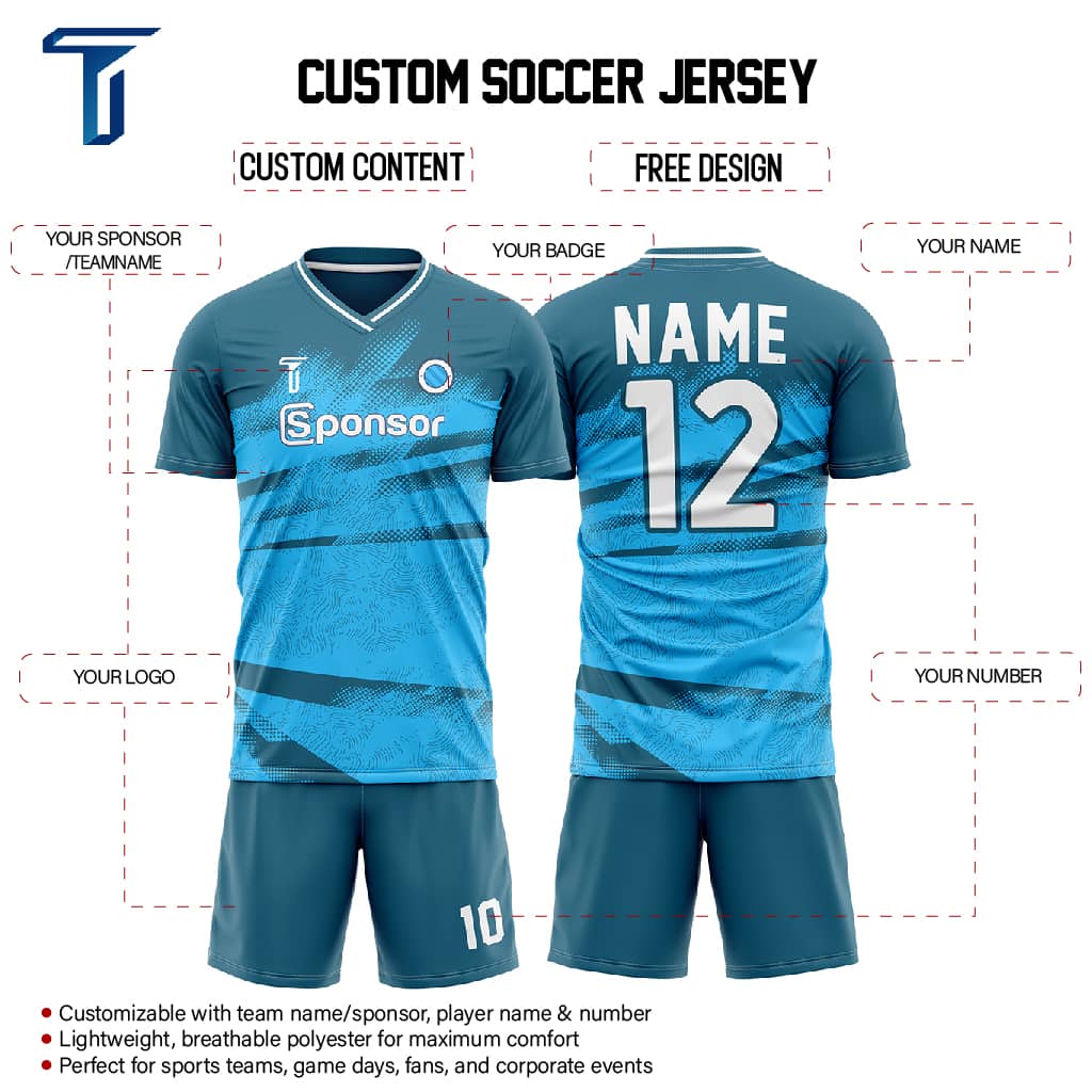Vanguard Custom Team Soccer Jersey Set