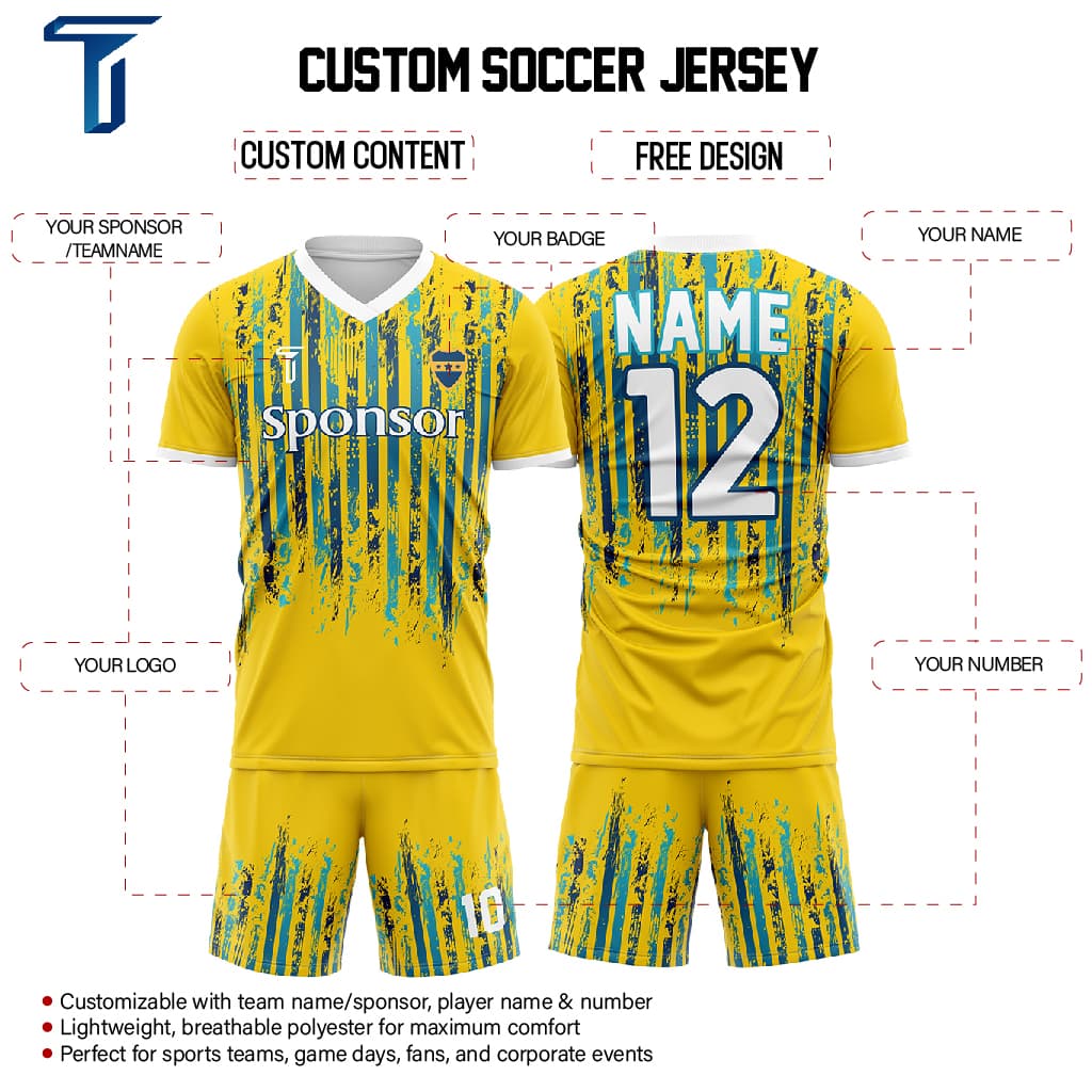 Nova Core Custom Team Soccer Jersey Set
