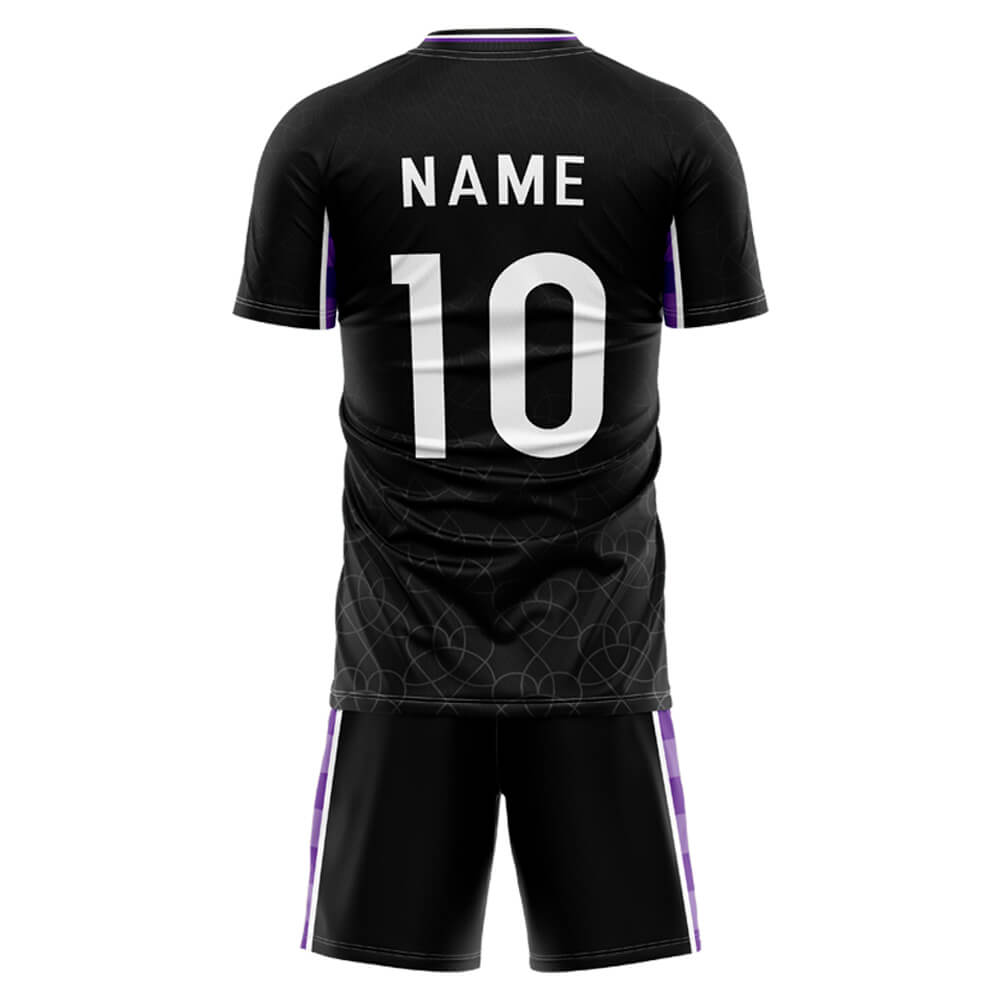 Custom Arc Exercise Soccer Jersey back view