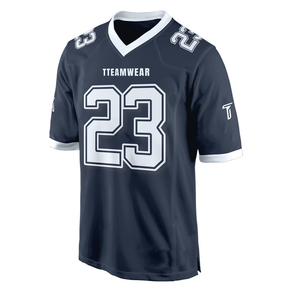 Custom Grey White-Frame Authentic Football Jersey 3D front view