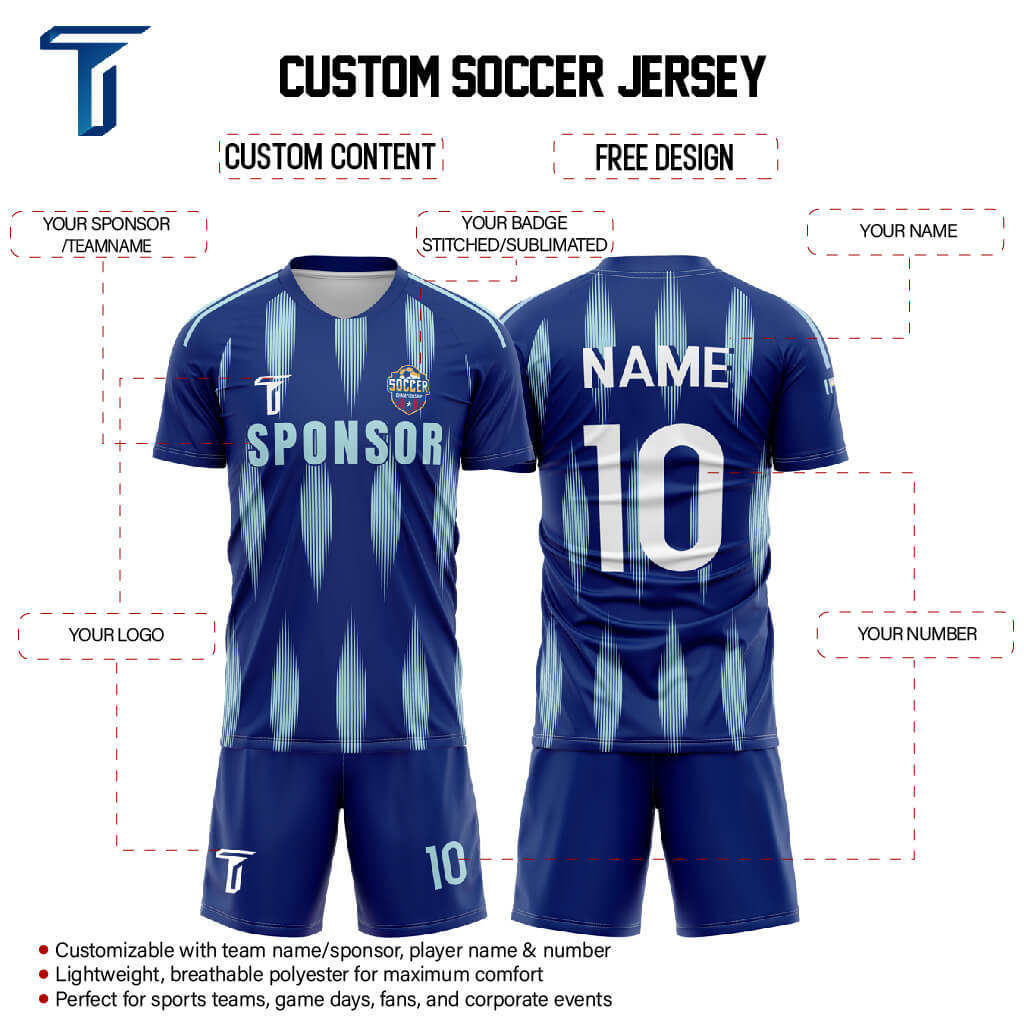 Argyle Soccer Jersey custom content