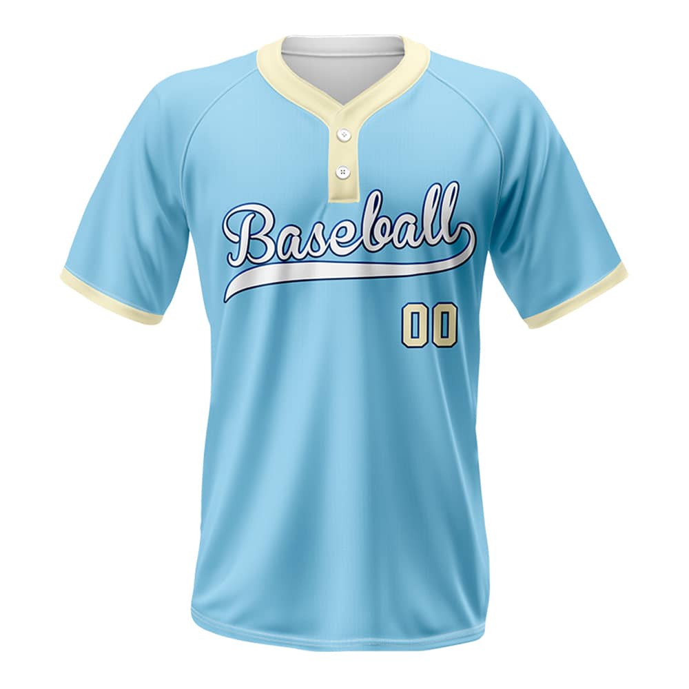 Maritime Custom Two-Button Baseball Jersey