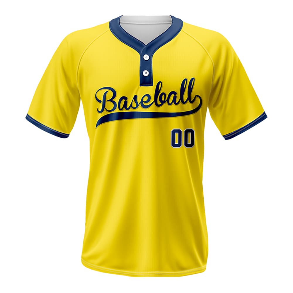 Mesa Custom Two-Button Baseball Jersey