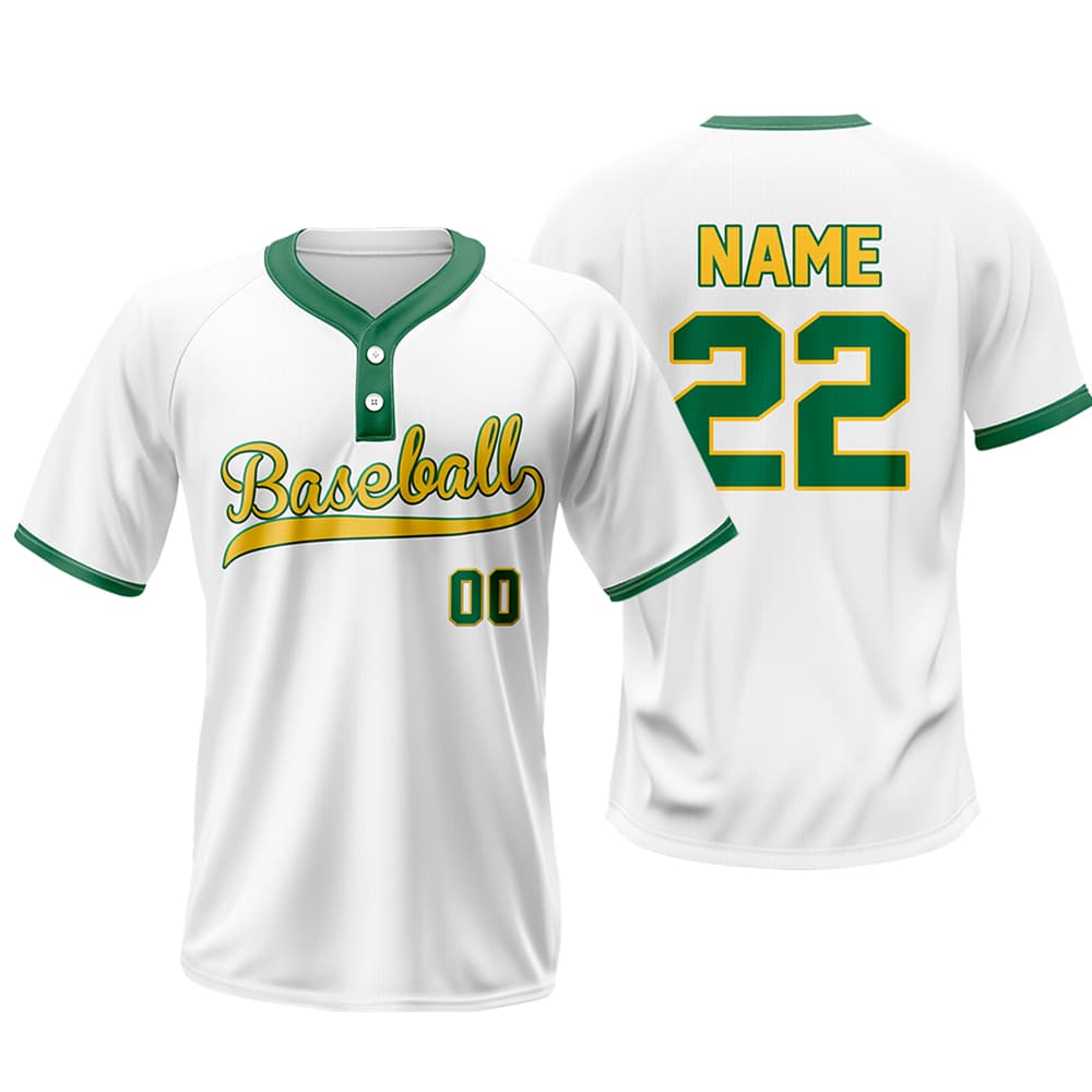 Equinox Custom Two-Button Baseball Jersey