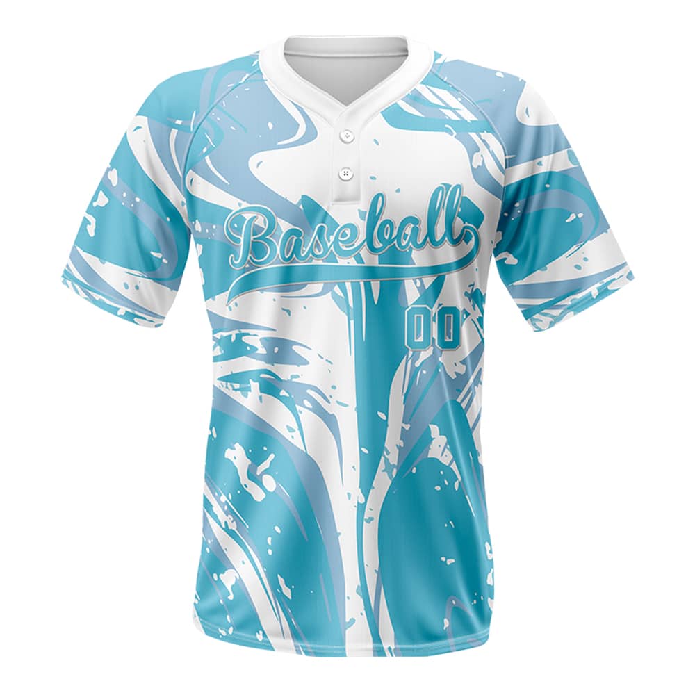 Breaker Custom Two-Button Baseball Jersey