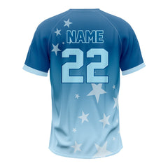 Galaxy Custom Two-Button Baseball Jersey