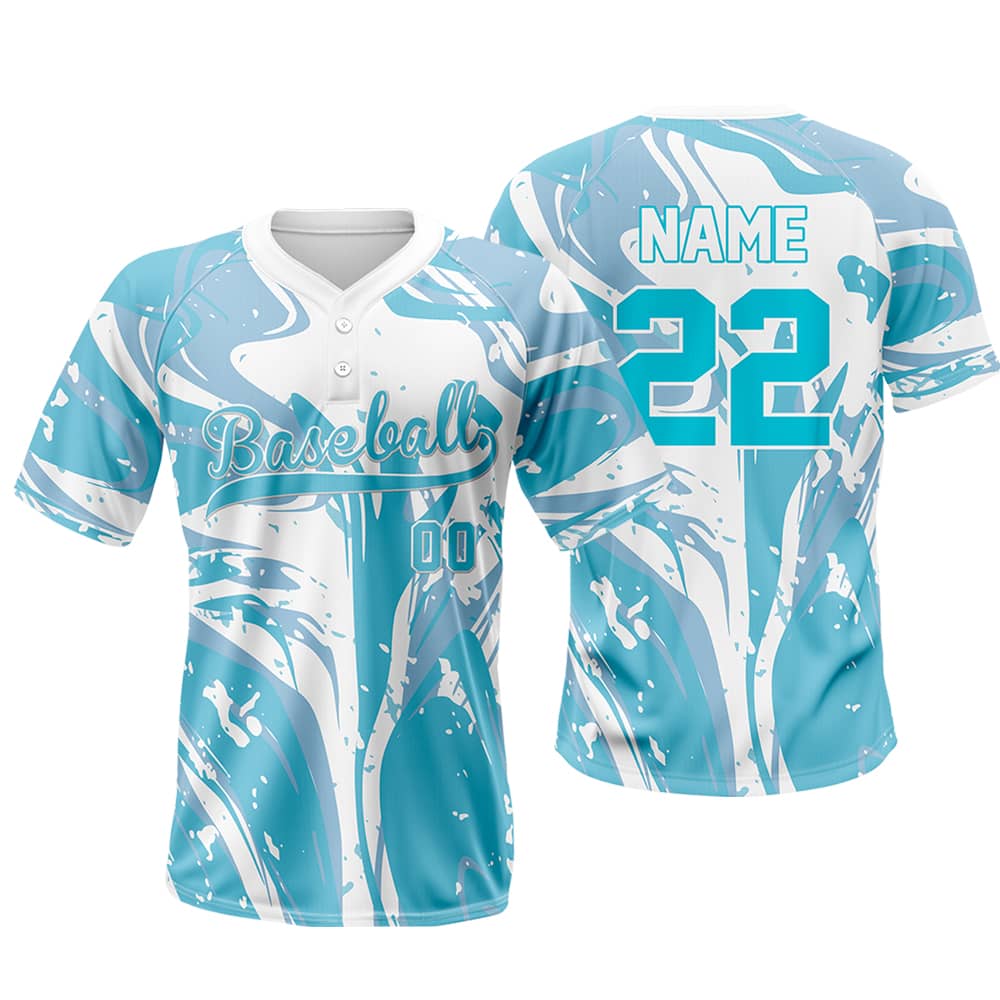 Breaker Custom Two-Button Baseball Jersey