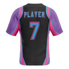 Darkness Custom Full Button Baseball Jersey