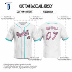 Glossy Custom Classic Full Button Baseball Jersey
