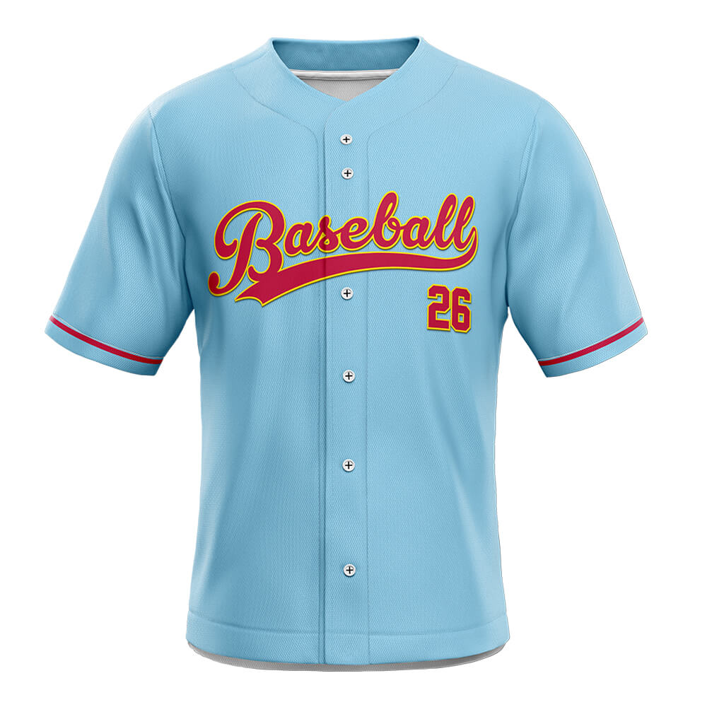 Throwback Custom Classic Full Button Baseball Jersey