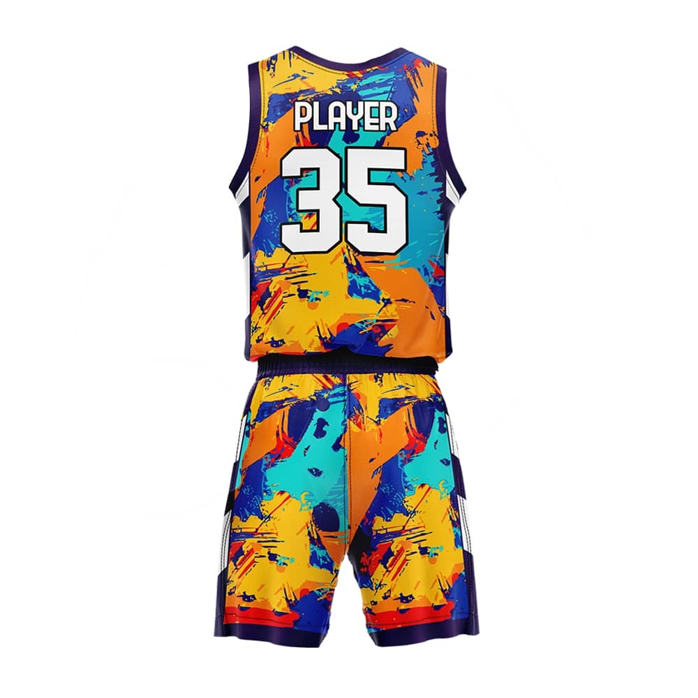 Custom Graffiti Adult Youth Basketball Jersey Set