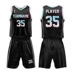 Custom Aurora Adult Youth Basketball Jersey Set