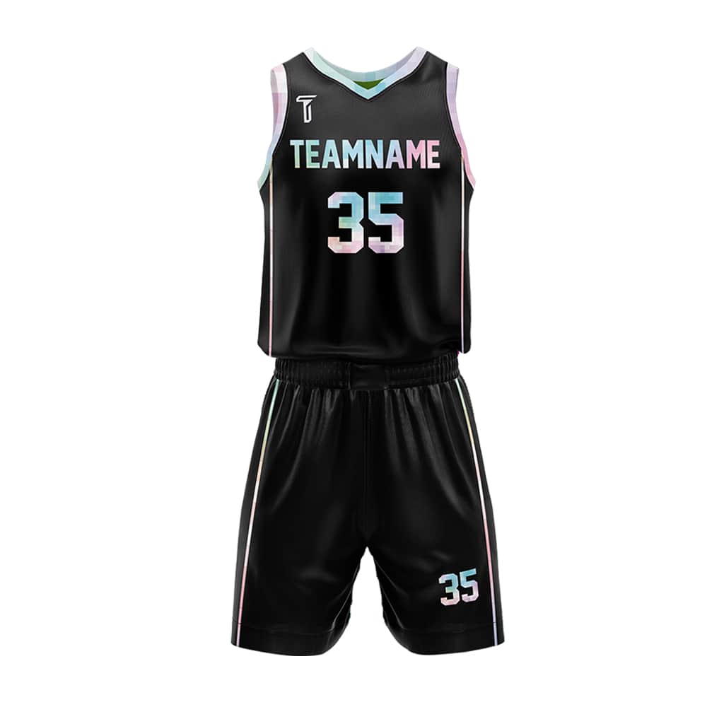 Custom Aurora Adult Youth Basketball Jersey Set