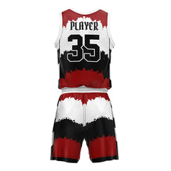 Smash Adult Youth Basketball Jersey Set 3D back