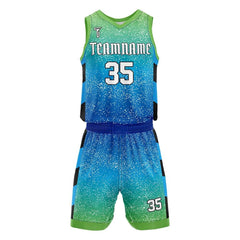 Galaxy Dust Adult Youth Basketball Jersey Set 3D front
