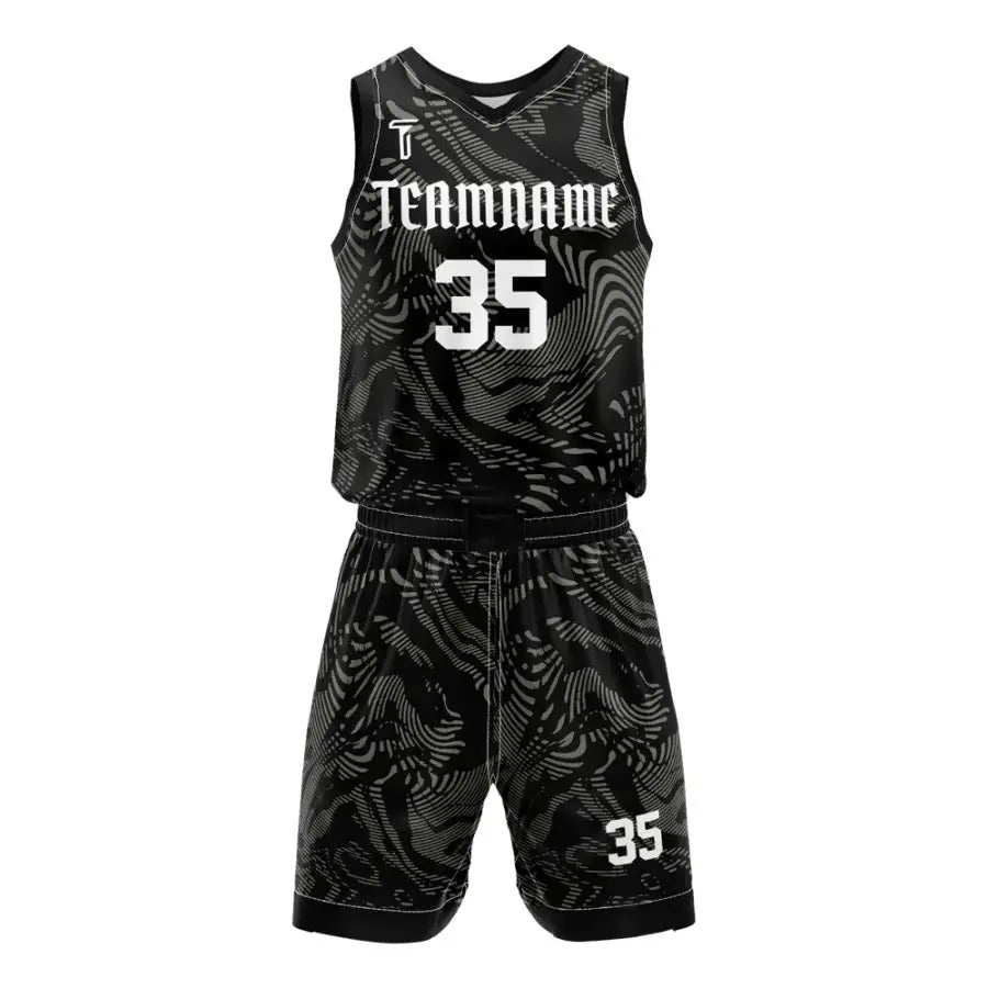 Custom Zebra Basketball Jersey Uniform