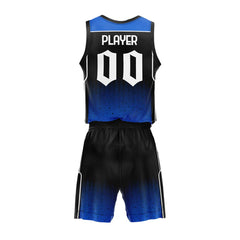 Custom Sapphire Adult Youth Basketball Jersey Set