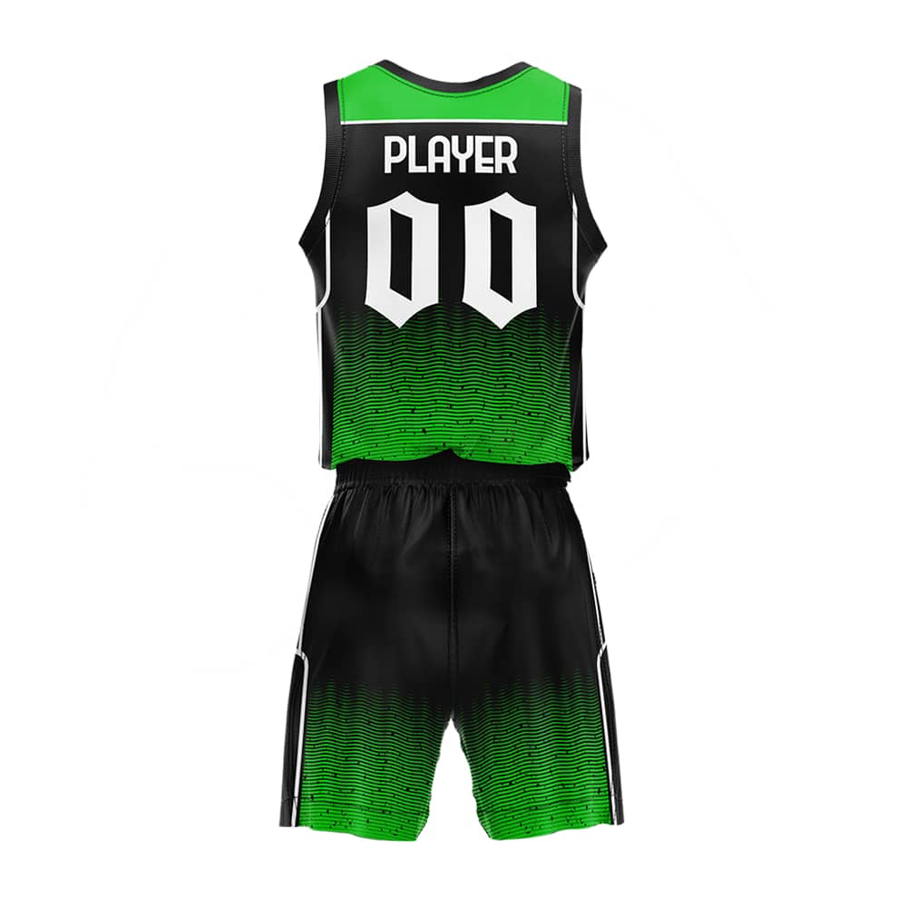 Custom Emerald Adult Youth Basketball Jersey Set