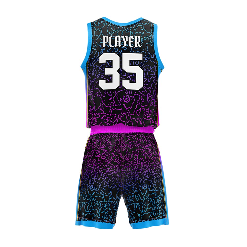 Custom Starburst Adult Youth Basketball Jersey Set