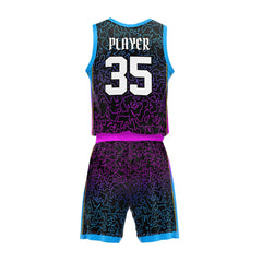 Custom Starburst Adult Youth Basketball Jersey Set