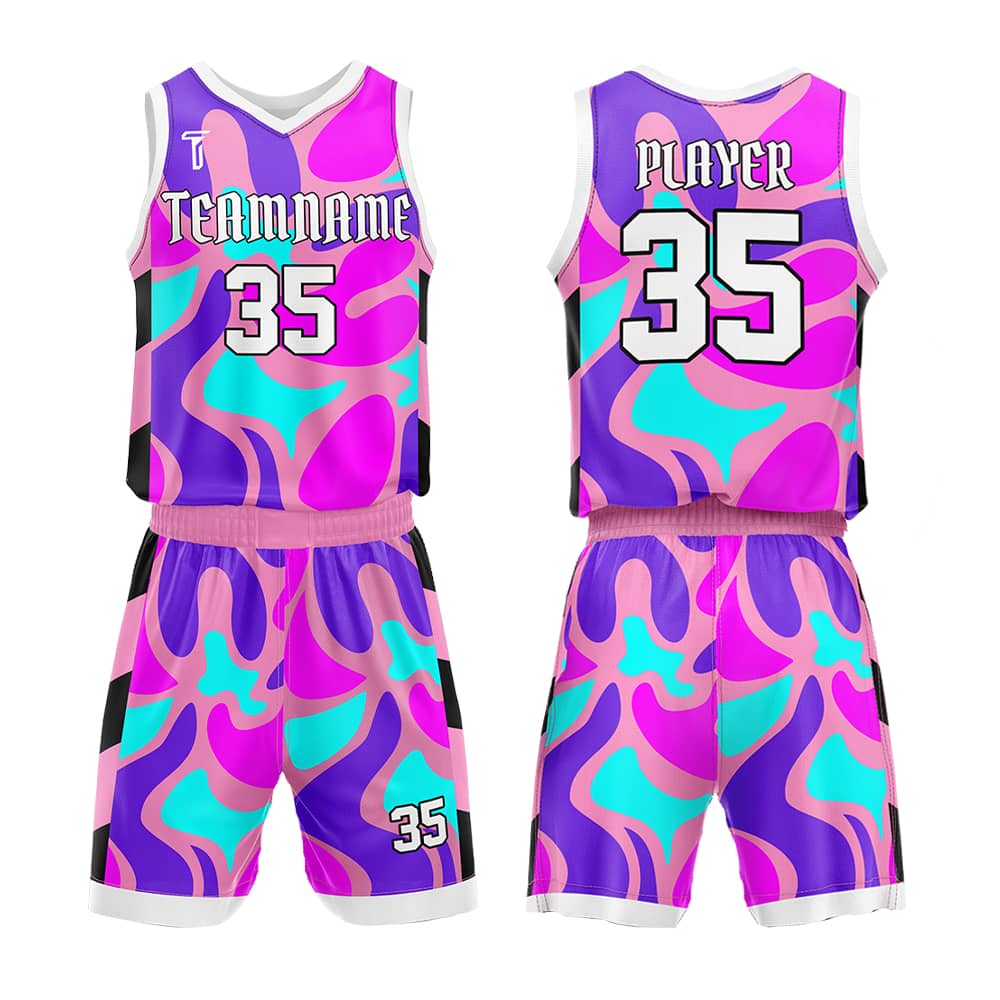 Custom Dopamine Adult Youth Basketball Jersey Set