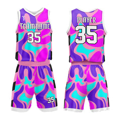 Custom Dopamine Adult Youth Basketball Jersey Set