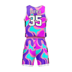Custom Dopamine Adult Youth Basketball Jersey Set