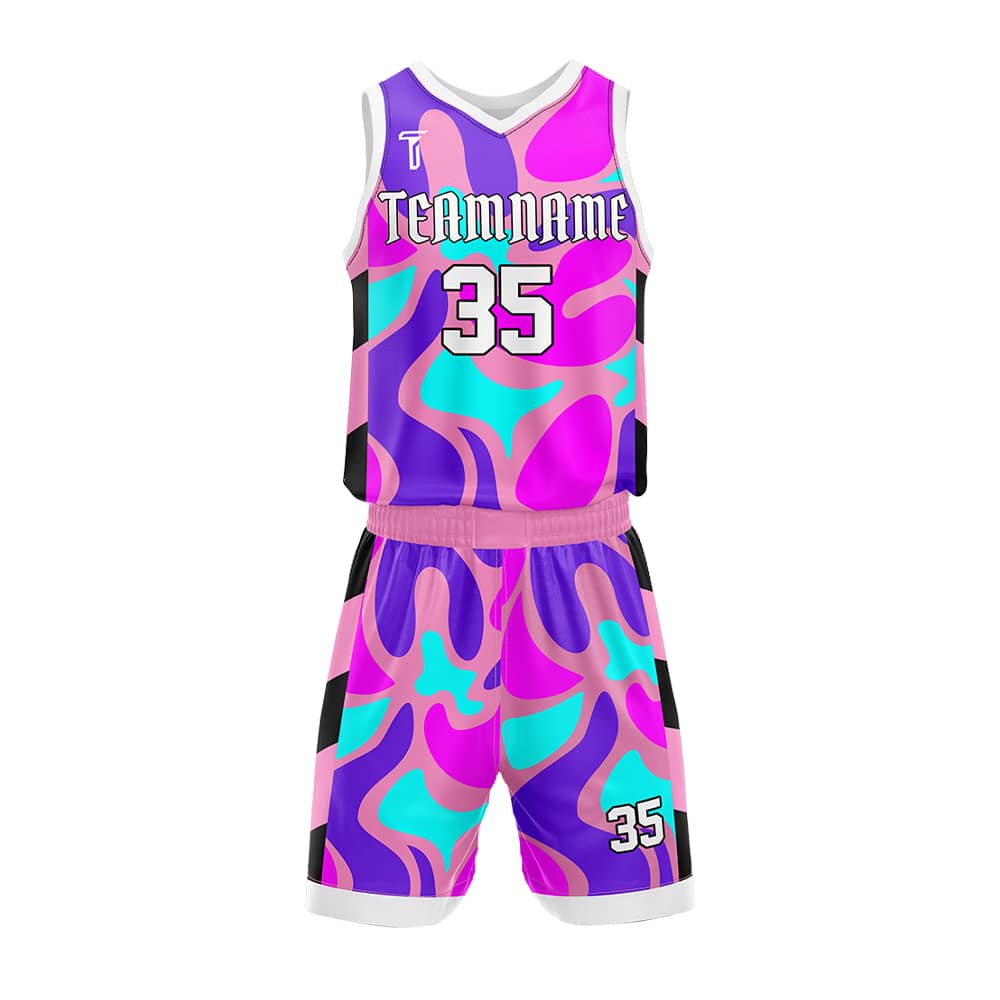 Custom Dopamine Adult Youth Basketball Jersey Set