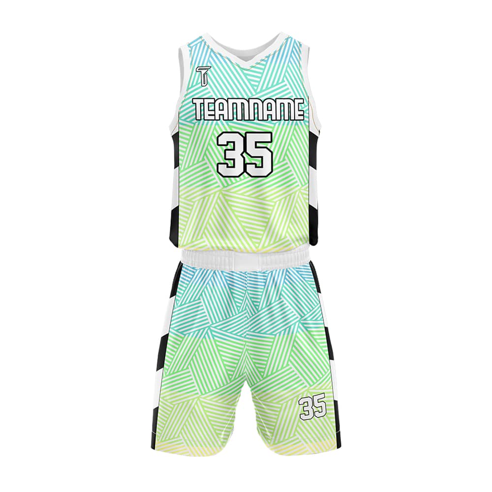 Custom Spectrum Adult Youth Basketball Jersey Set