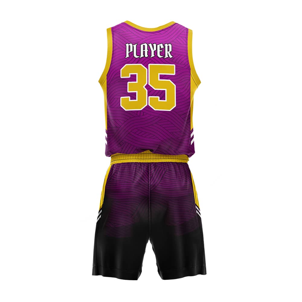 Custom Violet Mariner Adult Youth Basketball Jersey Set