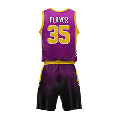 Custom Violet Mariner Adult Youth Basketball Jersey Set