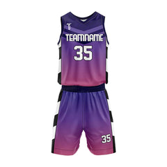 Custom Aurora Adult Youth Basketball Jersey Set