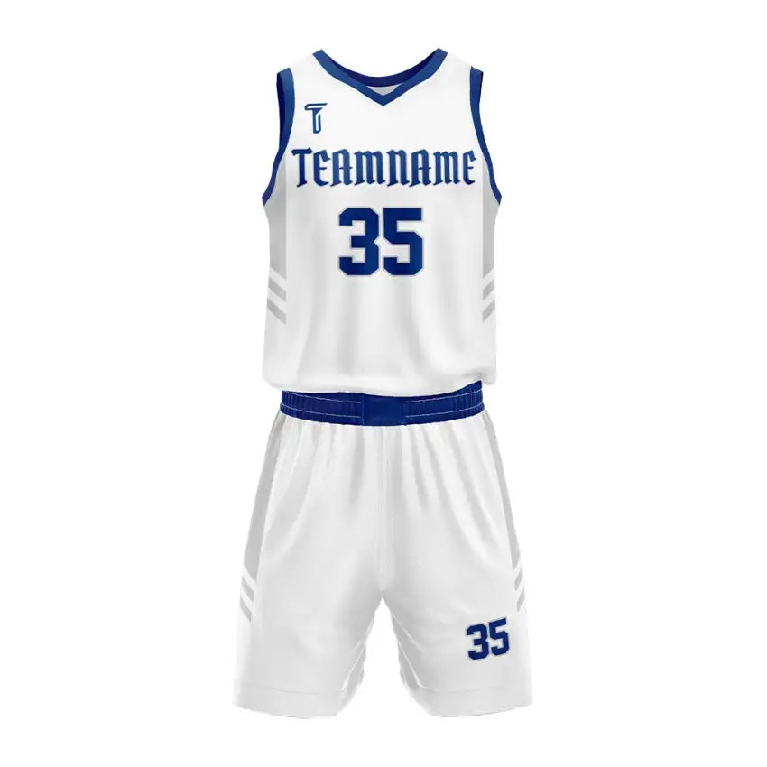Custom Glacier Basketball Jersey Uniform Set