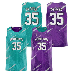 tteamwear custom youth reversible jersey