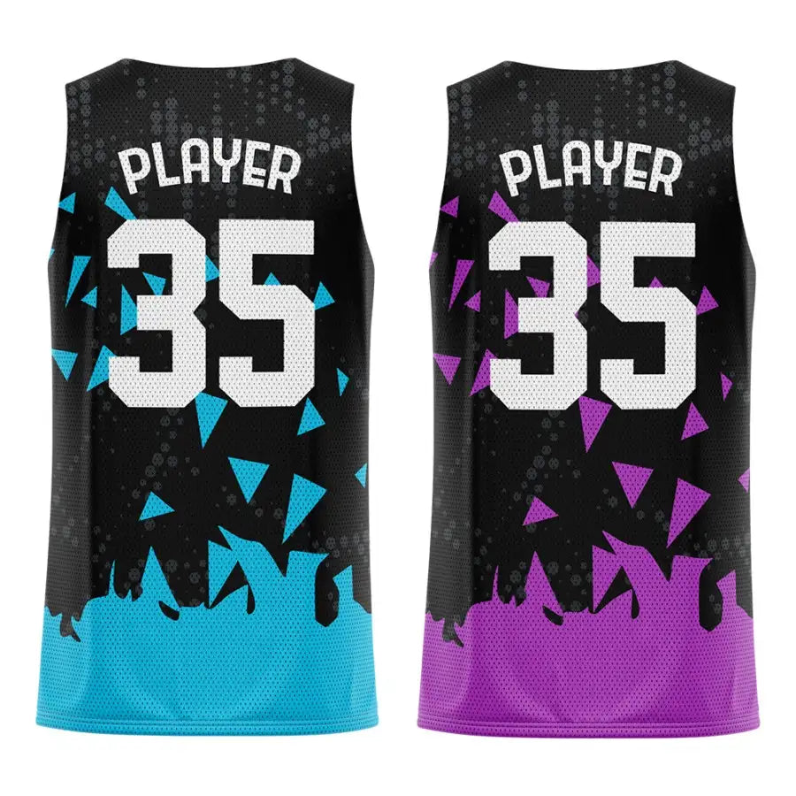 tteamwear custom youth reversible jersey