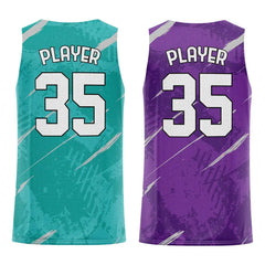 tteamwear custom youth reversible jersey