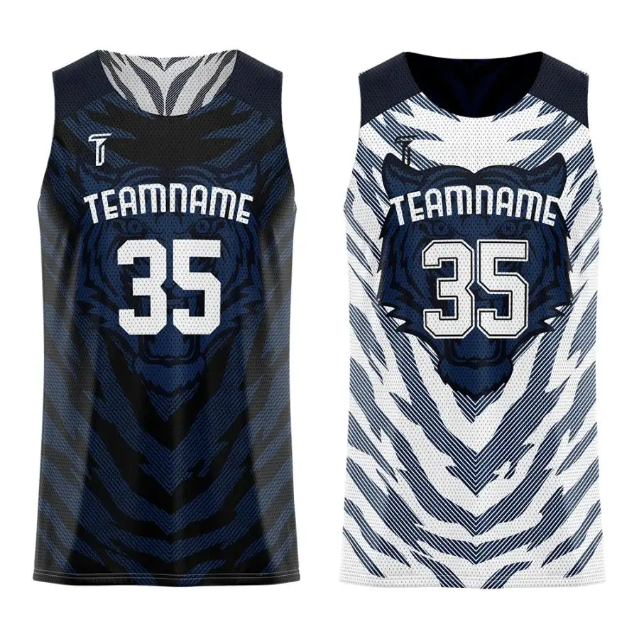 Wolf Custom Reversible Basketball Jersey