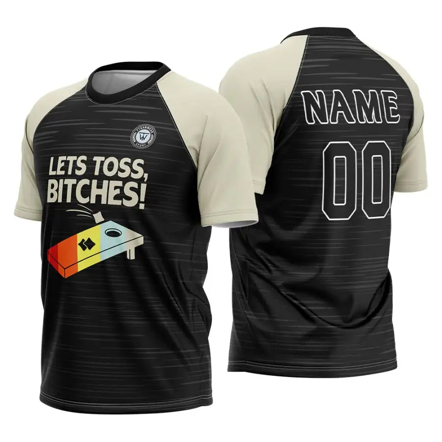 Lets Toss Pitch Custom Cornhole Jersey