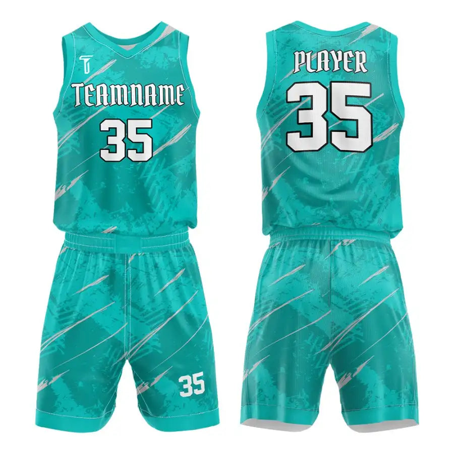 Custom Tear Basketball Jersey Uniform
