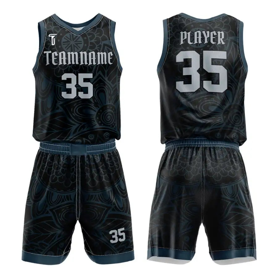 Custom Darkness Basketball Jersey Uniform
