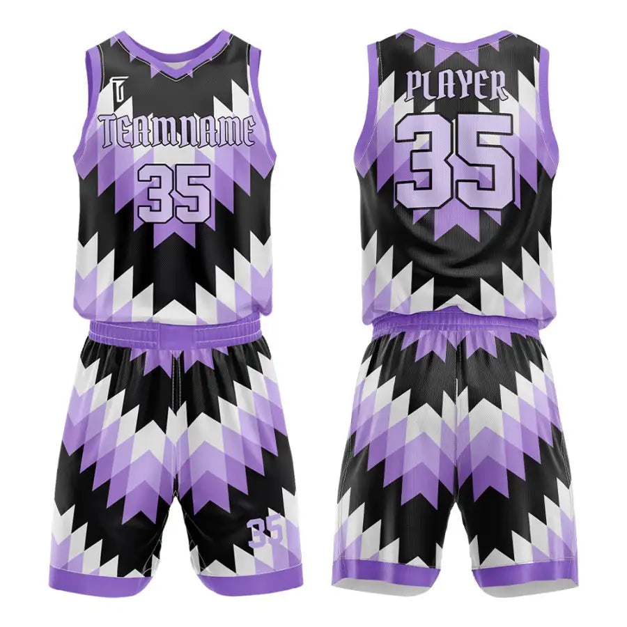Custom Degistripe Basketball Jersey Uniform
