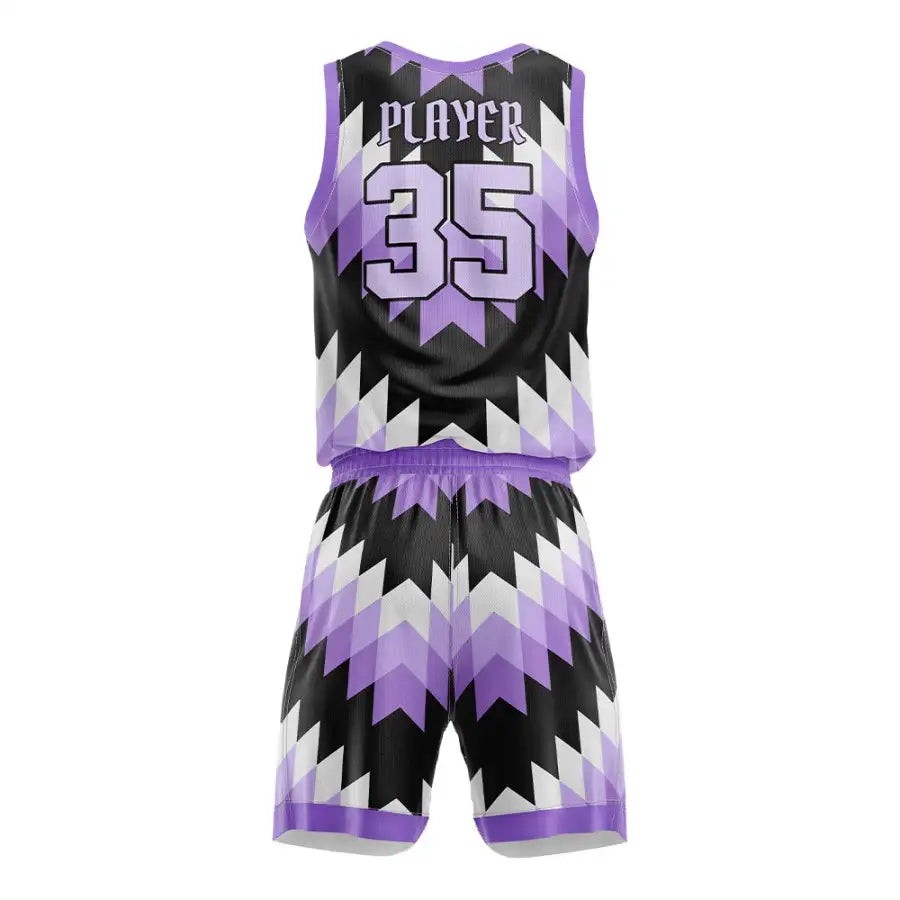 Custom Degistripe Basketball Jersey Uniform
