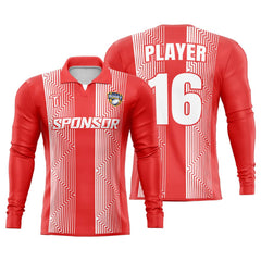 Custom Blaze Long Sleeve Rugby Social Jersey