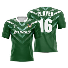 Custom Emerald Pro Match Rugby Jersey