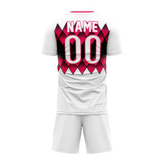 Custom Diamond Gradient Team Soccer Jersey Uniform Set