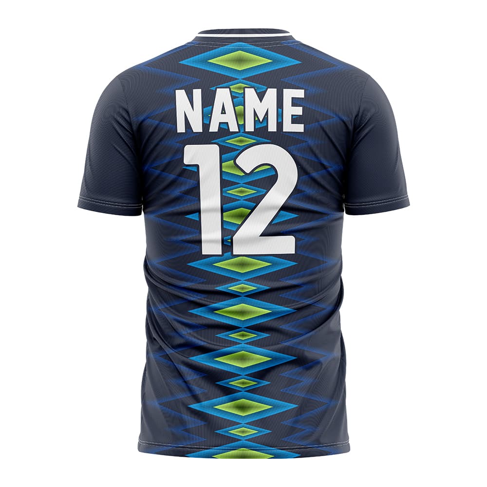 Argyle Custom Team Adult Youth Blue Soccer Jersey