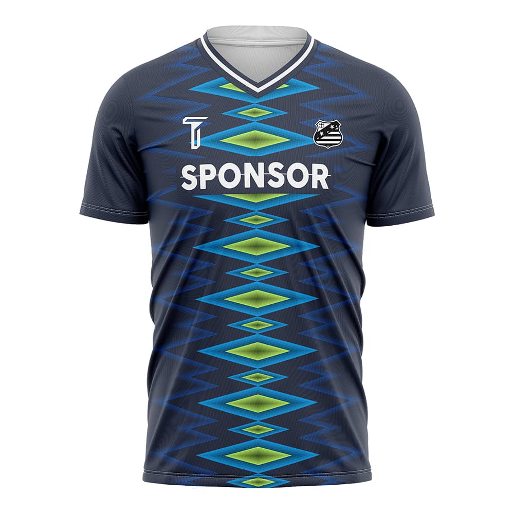 Argyle Custom Team Adult Youth Blue Soccer Jersey