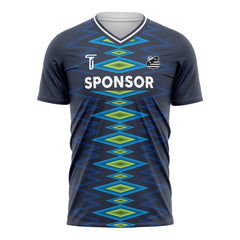 Argyle Custom Team Adult Youth Blue Soccer Jersey