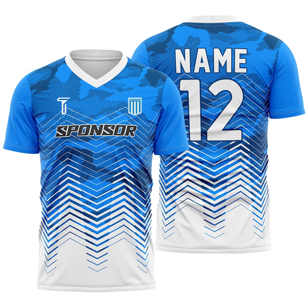 Chevron Custom Team Adult Youth Soccer Jersey