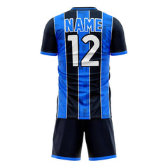 Harbor Stripe Custom Team Soccer Jersey Set